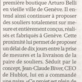 Arturo Belli – Agefi 19-09-2011