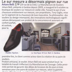 Arturo Belli – L’Essentiel de la chaussure – 12-2011